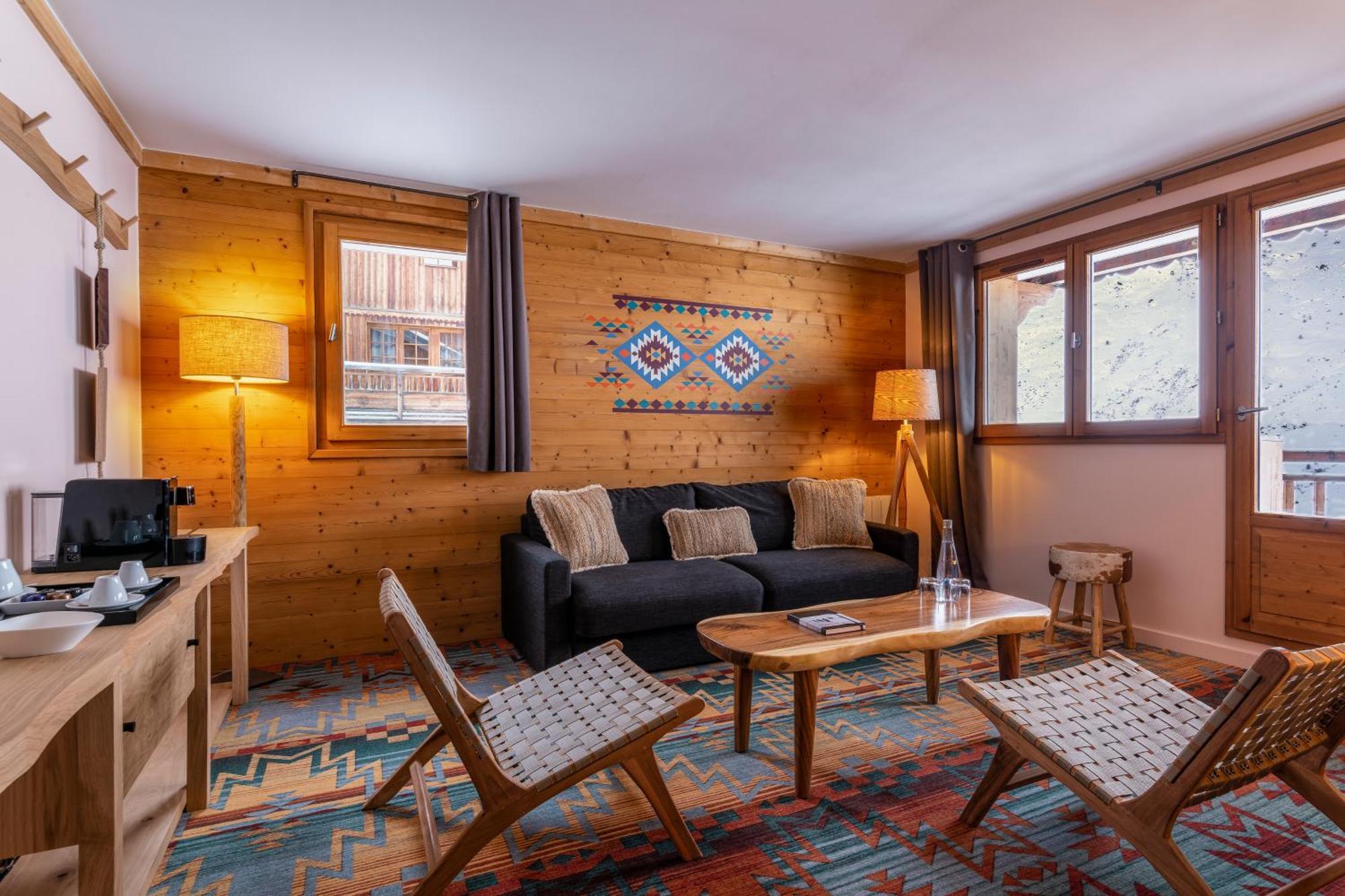 Chalet Hotel Kaya Saint-Martin-de-Belleville Esterno foto