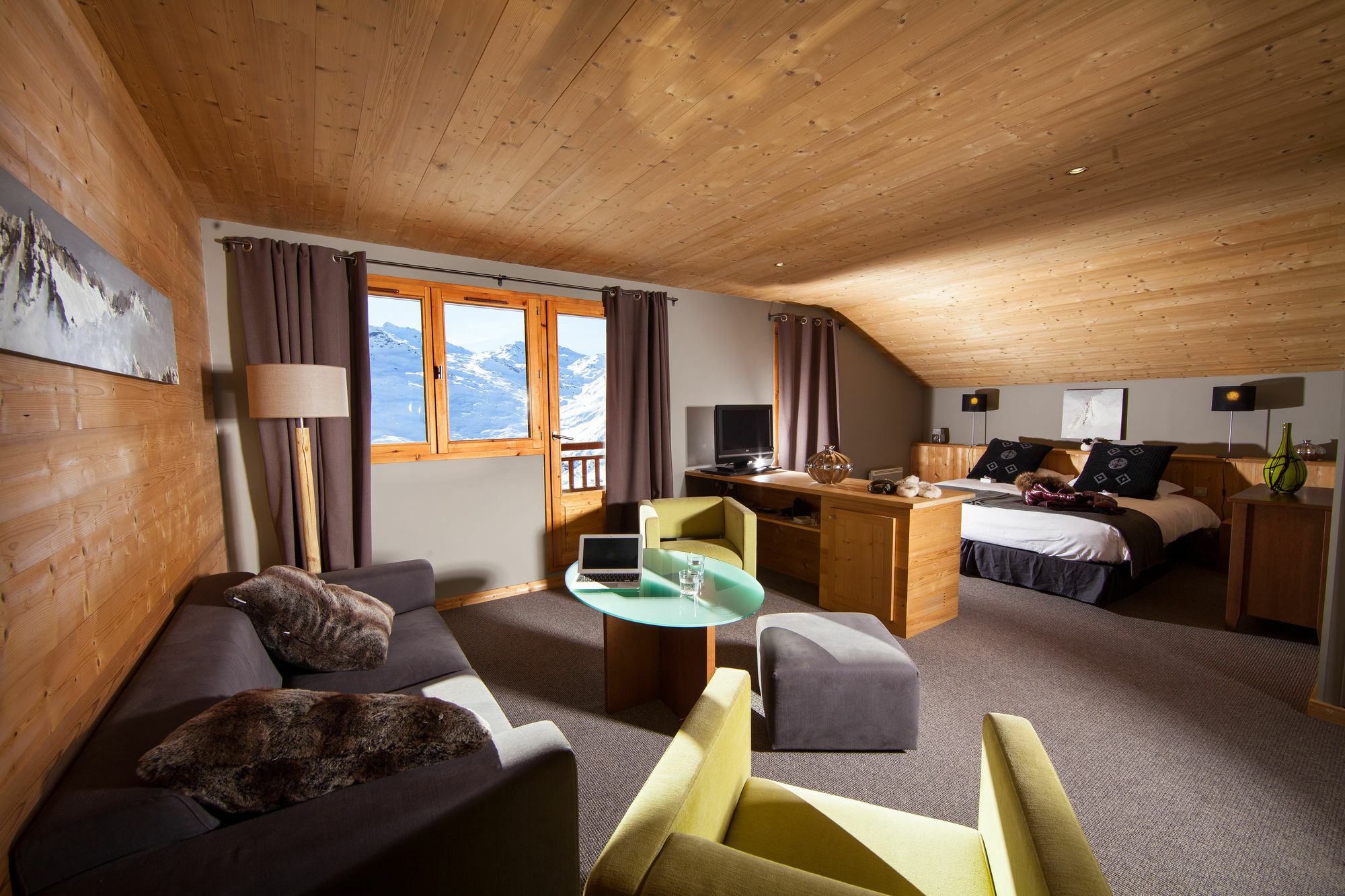 Chalet Hotel Kaya Saint-Martin-de-Belleville Esterno foto
