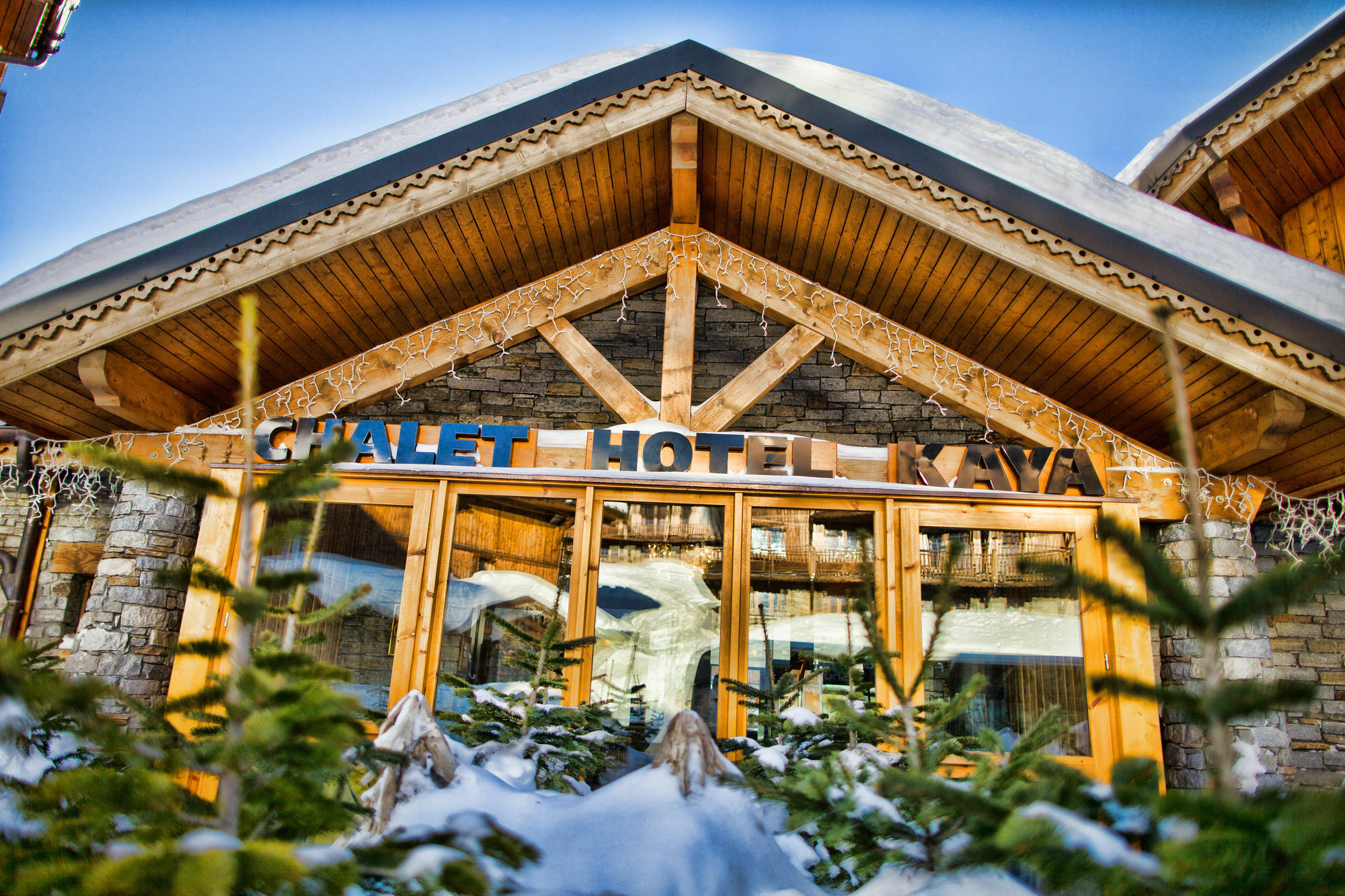 Chalet Hotel Kaya Saint-Martin-de-Belleville Esterno foto
