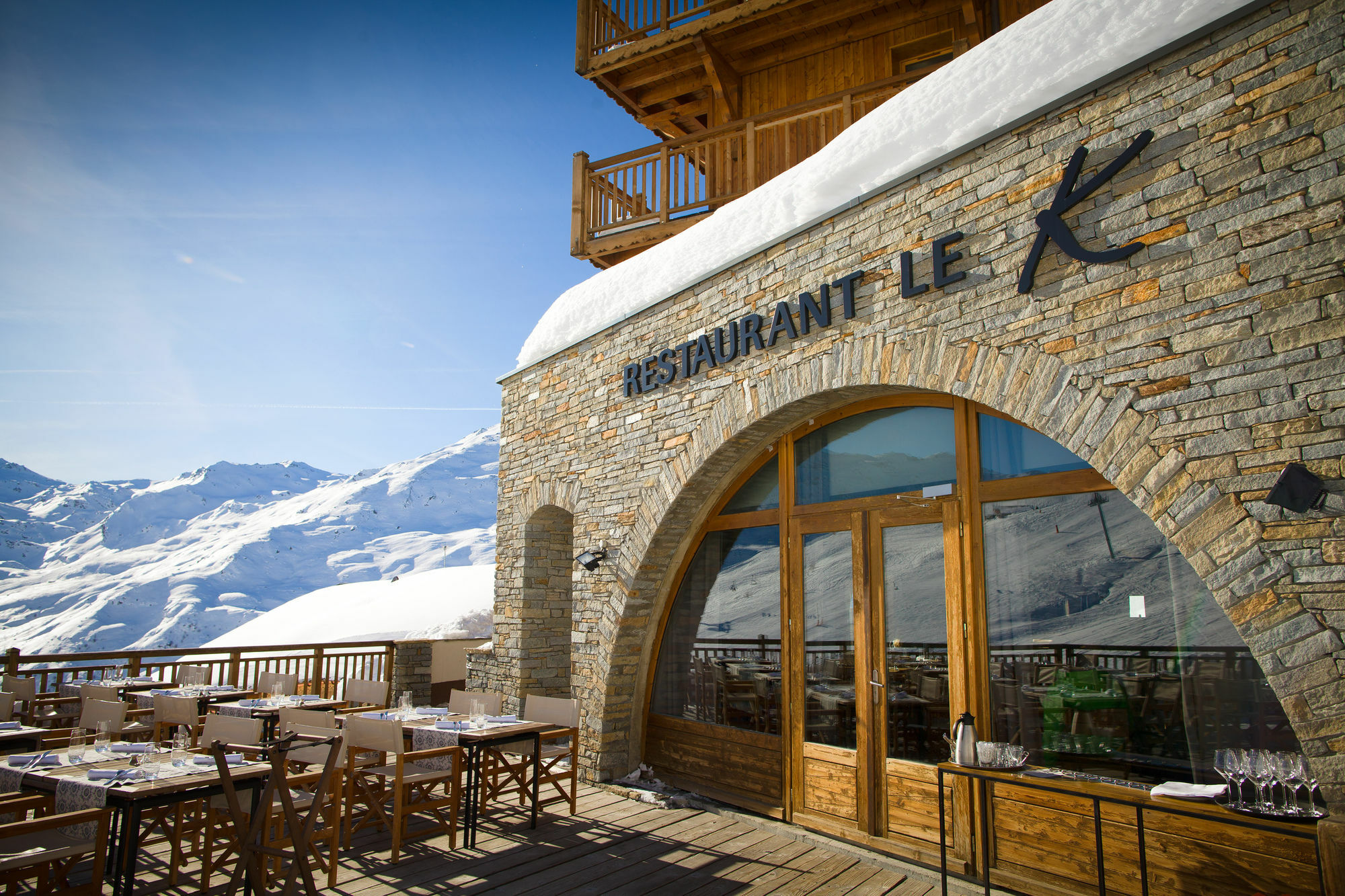 Chalet Hotel Kaya Saint-Martin-de-Belleville Esterno foto