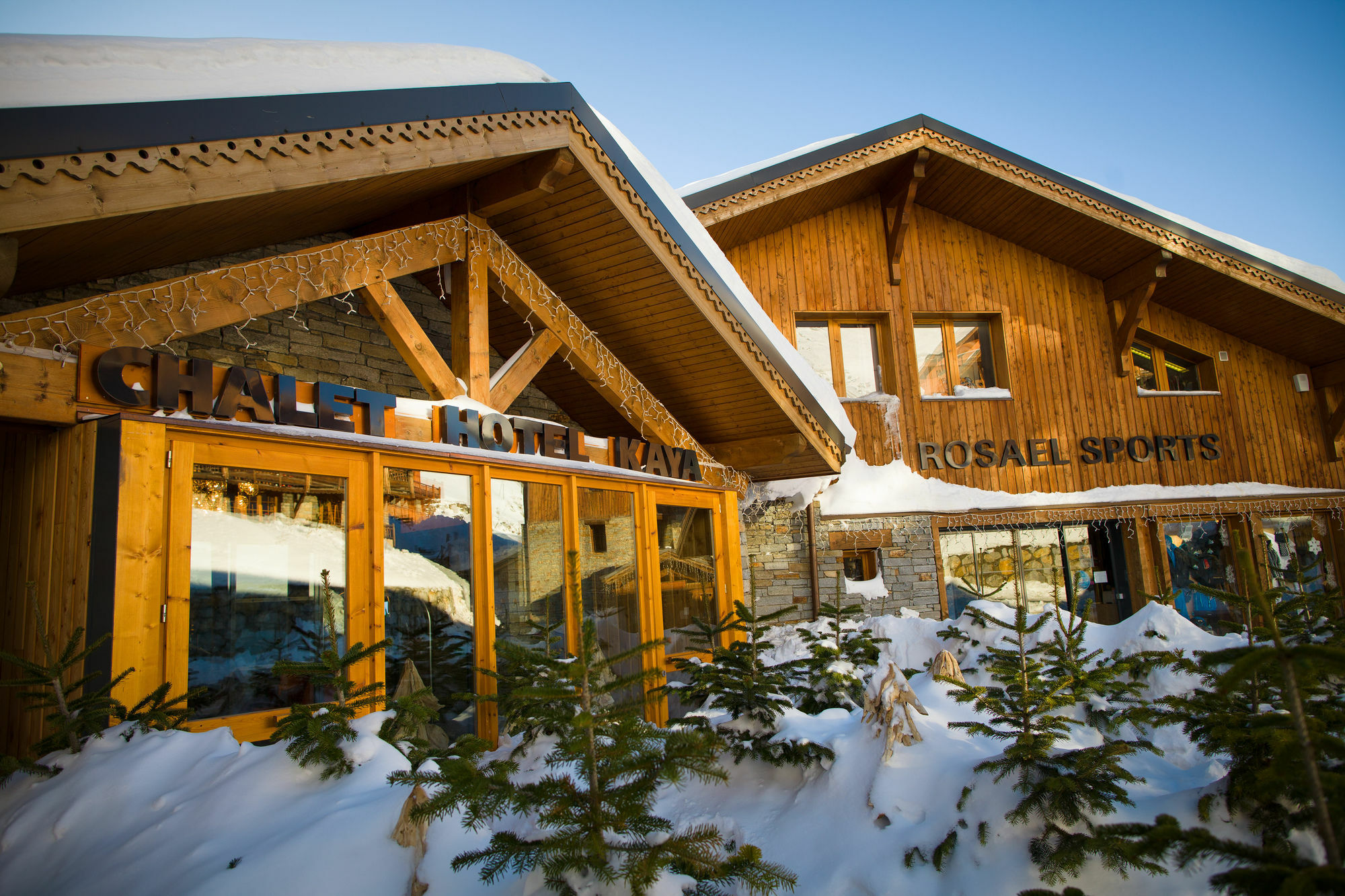 Chalet Hotel Kaya Saint-Martin-de-Belleville Esterno foto